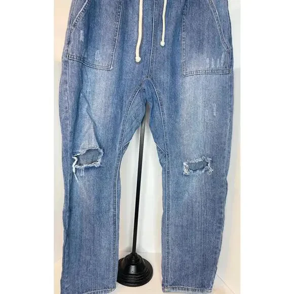 Easel Drawstring Jogger Pants Size Large - Picture 1 of 14